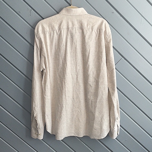 Hammer Made Linen blend button down - Picture 6 of 12